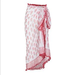 NWOT Playa Lucila - Border Print Sarong (One Size)